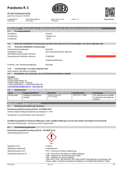 Sicherheitsdatenblatt (SDS)