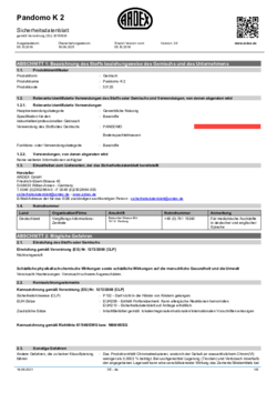 Sicherheitsdatenblatt (SDS)