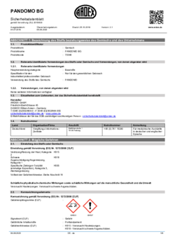 Sicherheitsdatenblatt (SDS)